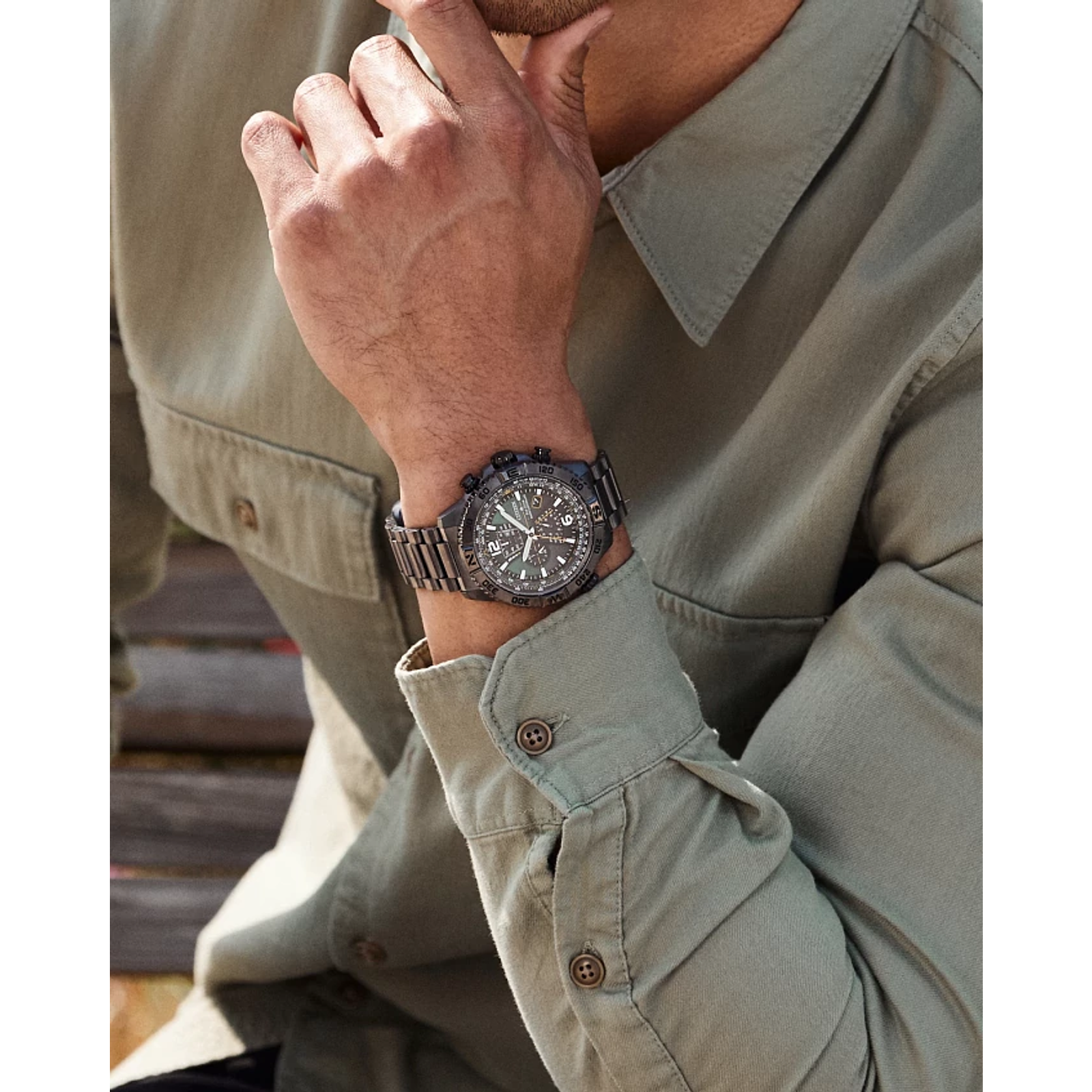 Reloj Citizen Promaster Navihawk A-T Cronómetraje Atómico AT8227-56X | Elegancia relojería